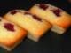 Financiers aux framboises