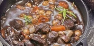 Bœuf bourguignon facile