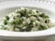 Risotto aux légumes verts