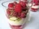 Tiramisu aux framboises et aux pistaches