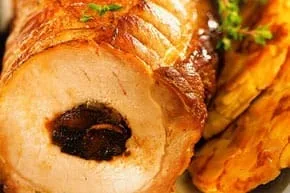 Rôti de Porc aux Pruneaux et aux Pommes