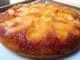 Gâteau renversé aux pommes caramélisées