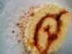 Gâteau roulé à la confiture d'abricot