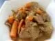 Sauté de veau aux champignons et carottes