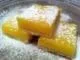 Carrés fondants au citron