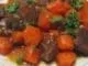 Bœuf braisé aux carottes