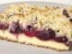 Crumble aux cerises