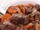 Bœuf bourguignon aux champignons