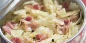 Chou blanc aux lardons