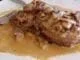Escalope de poulet aux champignons et aux lardons