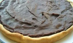 Flan pâtissier au chocolat