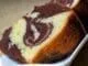 Gâteau marbré sans œuf