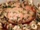 Rôti de veau aux champignons